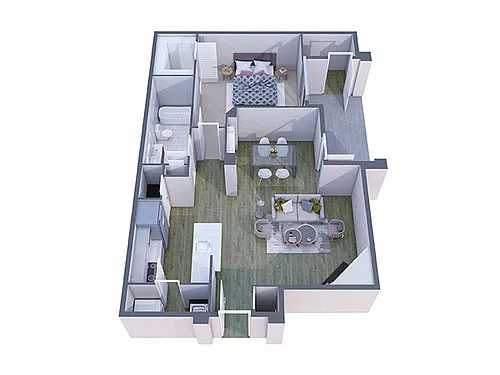 Floor plan A2 North