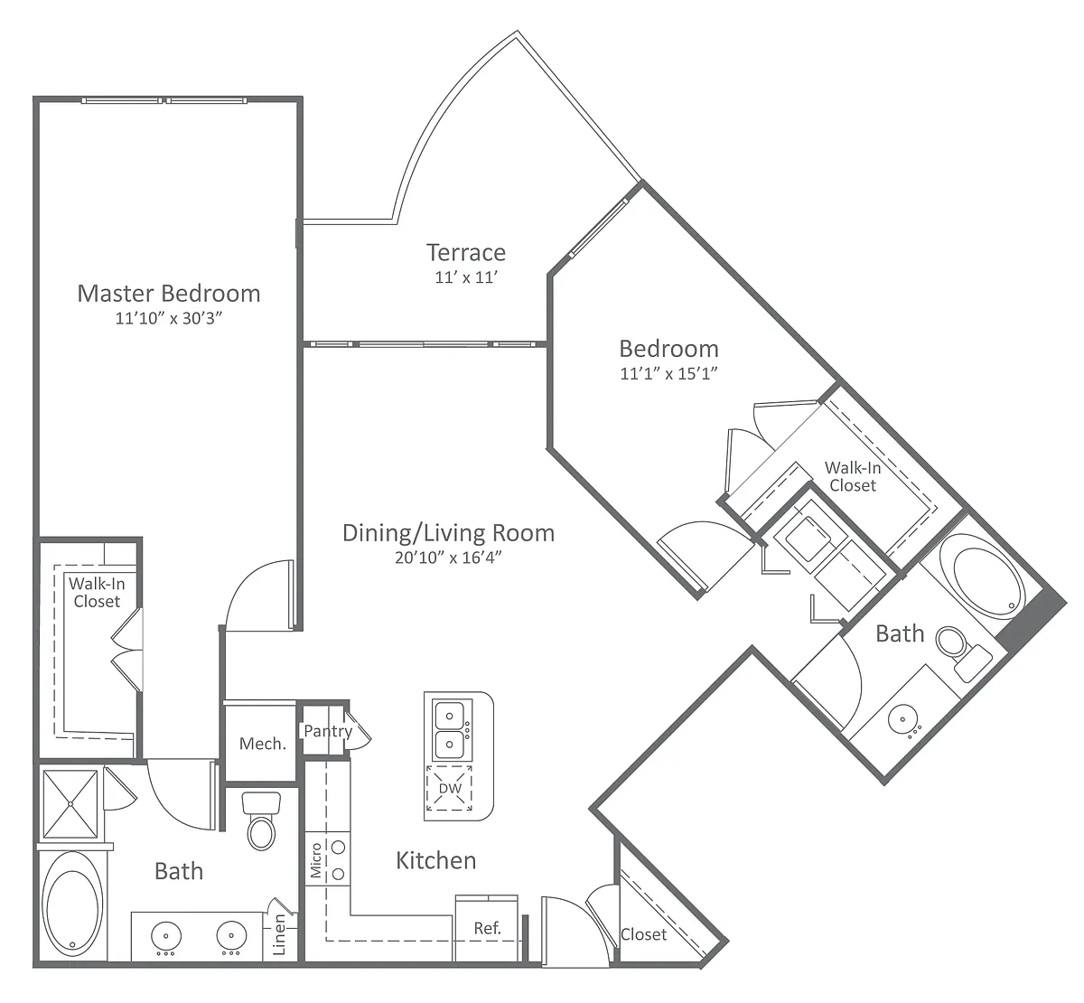 Floor plan B3