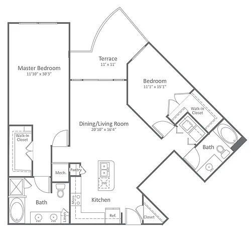 Floor plan B3