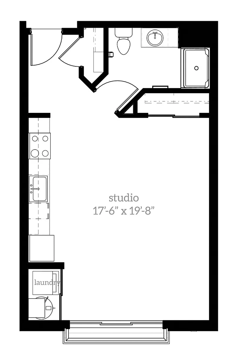 Floor plan The Hamilton