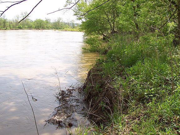 View of Whitewater River from Property