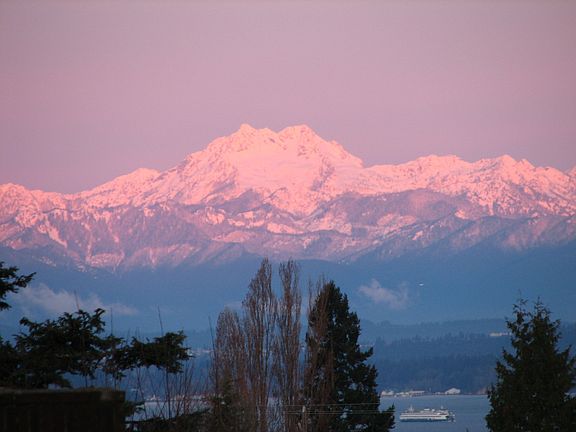 Sunrise Shot of The Brothers, 2006. Note the ferry, too!