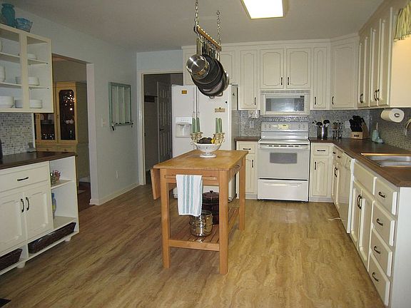 Large kitchen with pantry