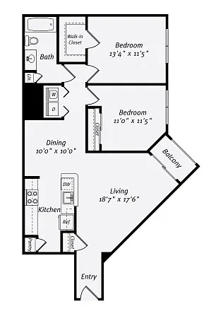Floor plan B1A