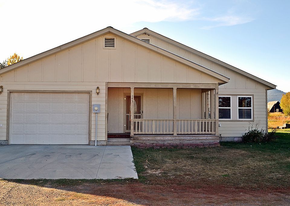east side/front of house