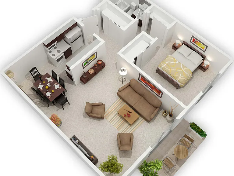 Country Bluff Apartments — Photo 43