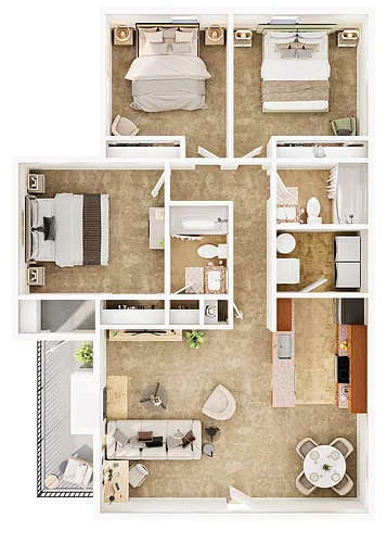 Floor plan The Chapman A
