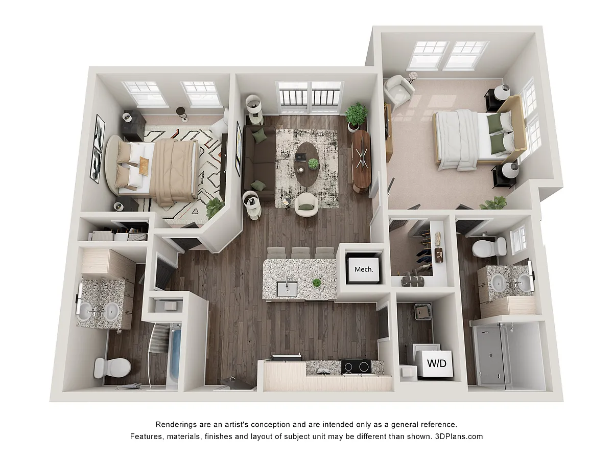 Floor plan The Woodside