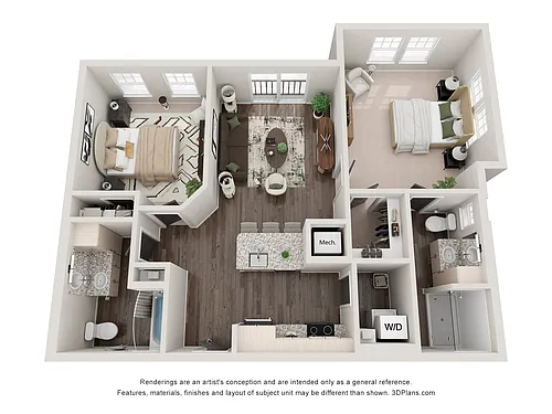 Floor plan The Woodside