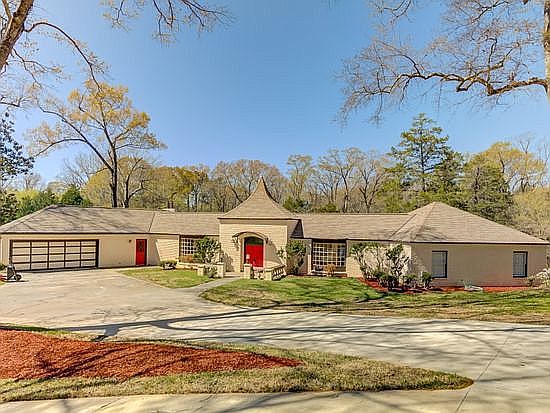 Front with 2 Car Garage