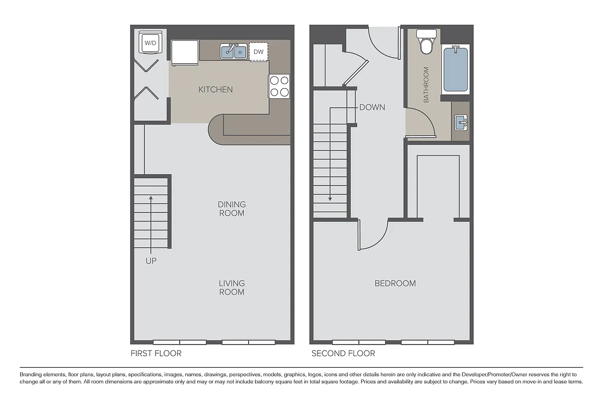 Floor plan Plan 1G Townhome