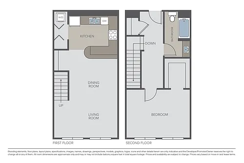Floor plan Plan 1G Townhome