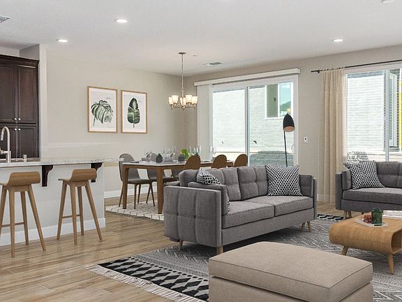 Virtually Rendered Great Room