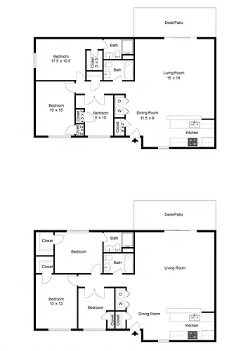 Floor plan Acadia
