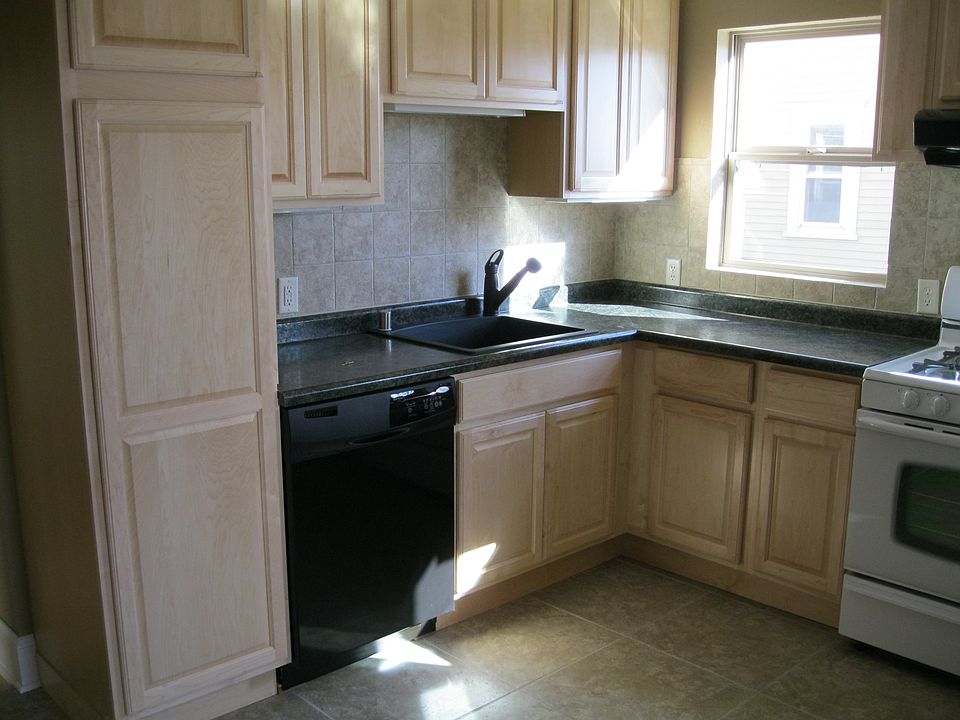 remodeled kitchen, east facing wall