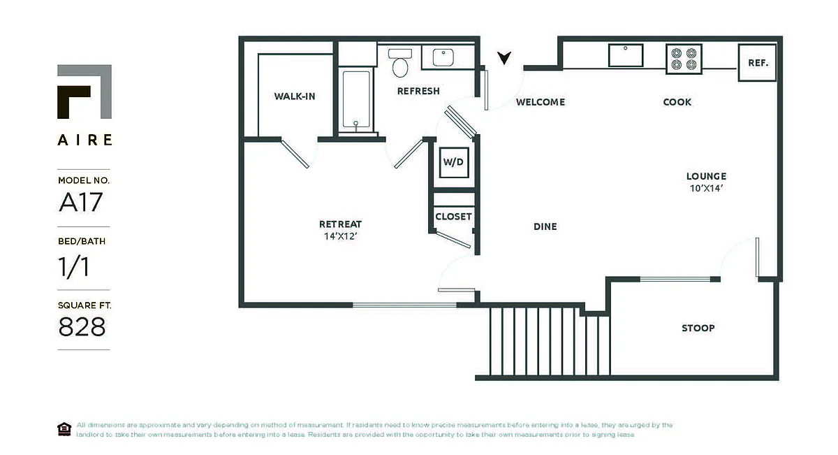 Floor plan A17