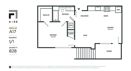Floor plan A17