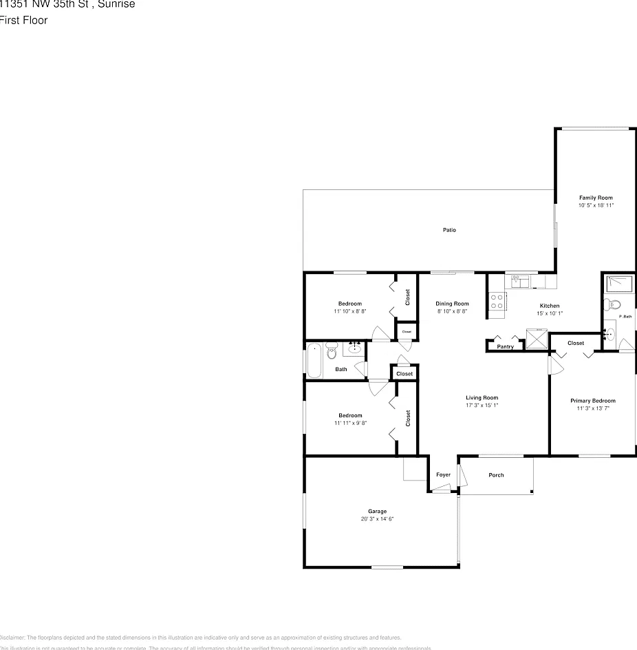 11351 NW 35th St Sunrise, FL 33323 — Photo 2
