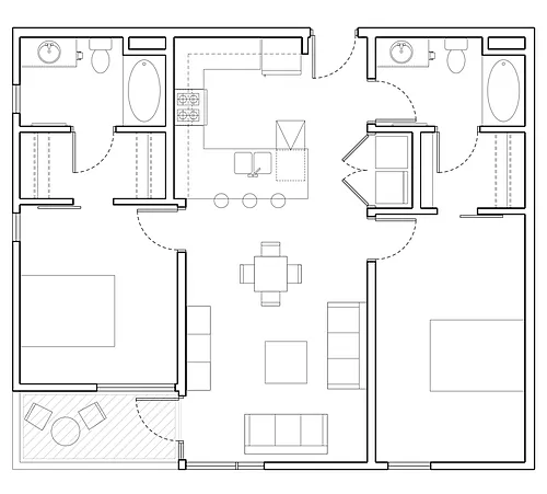 Floor plan 2A