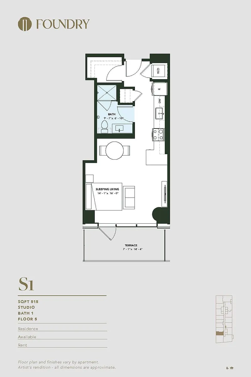 Floor plan S1t