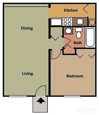 Floor plan 1A