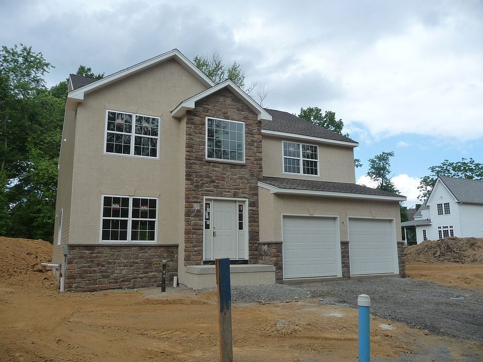 Front exterior, home will be complete by end of summer