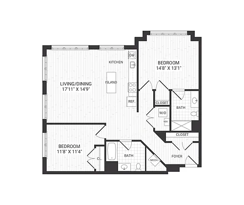 Floor plan B17