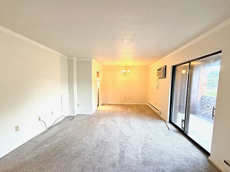 Living room - dining area in back