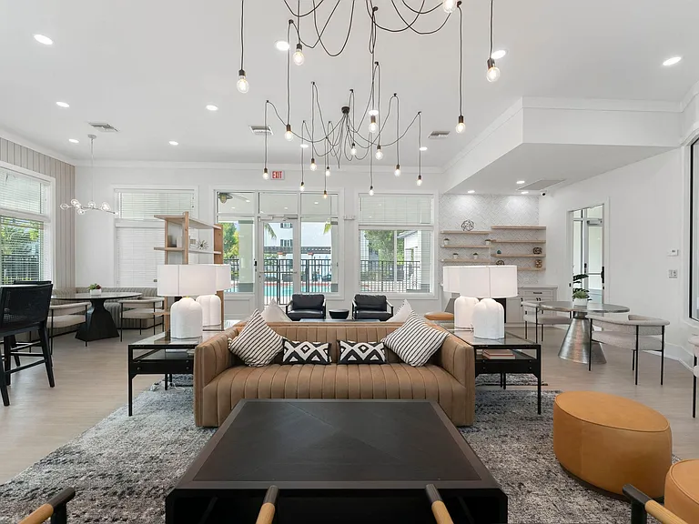 Our resident clubhouse is complete with lounge seating.