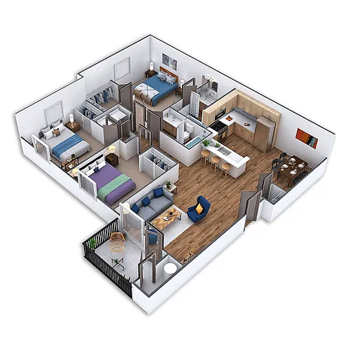 Floor plan Lionsgate Platinum