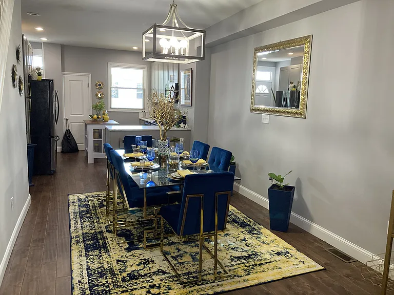 Dining room all open concept.