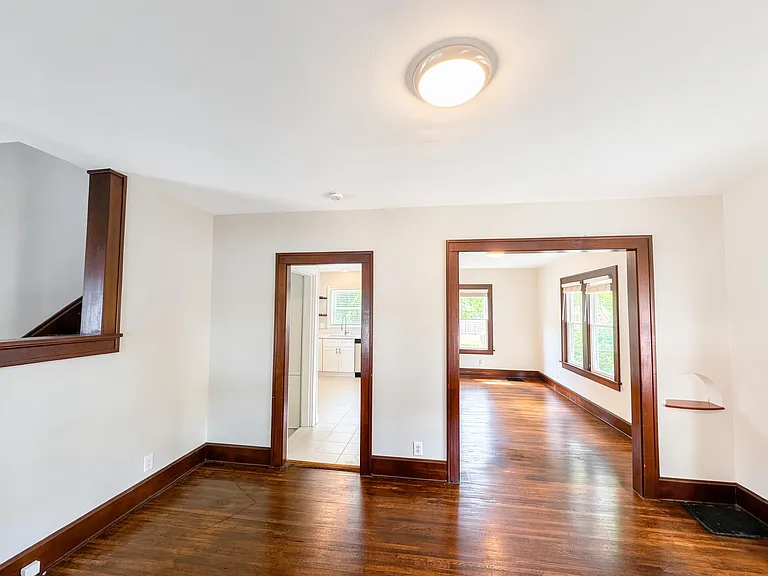 Enjoy the beauty of original hardwood floors and trim!