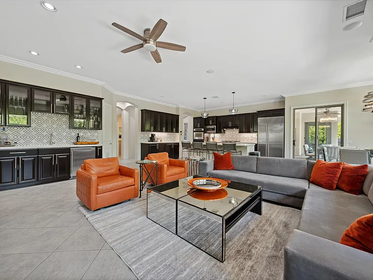 Designer furnished