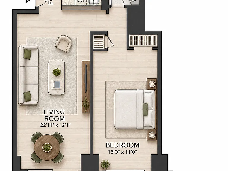 200 Rector Pl #11F — Photo 15