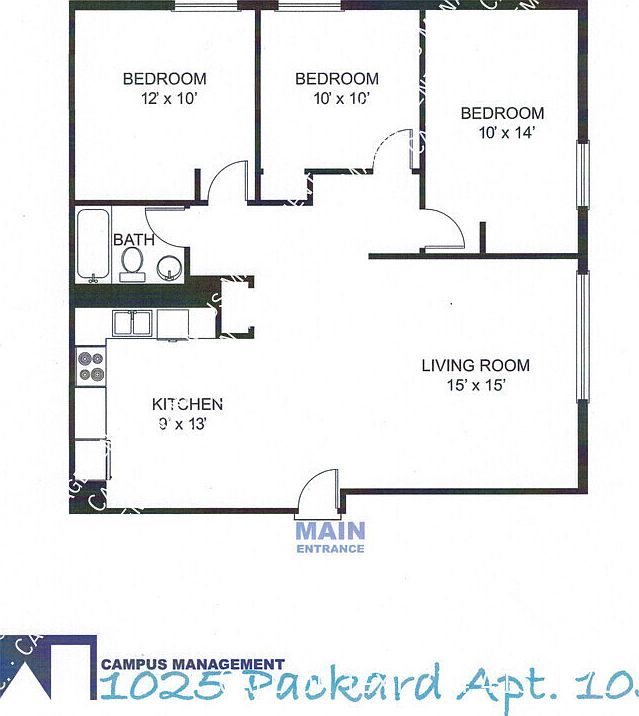 2nd image of 1025 Packard St APT 105