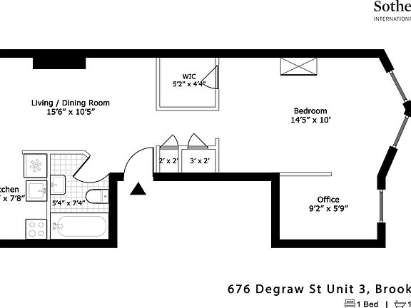 2nd image of 676 Degraw St APT 3