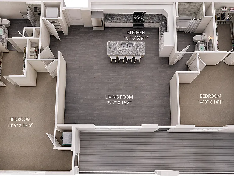 Vista Units Dimensioned Spaces Length & Width_Grand Vista Units Dimensioned Spaces Length & Width_Grand