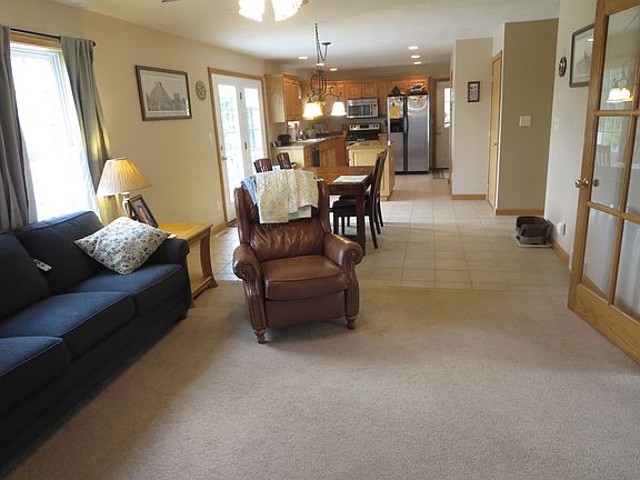Family room towards kitchen