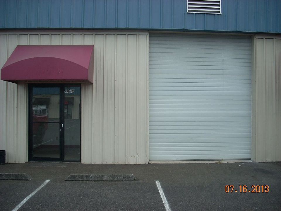 Front Office Door and Roll Up Door
