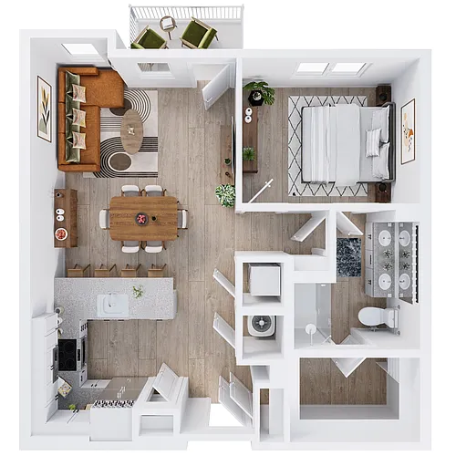 Floor plan A6