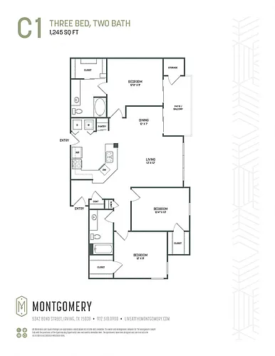 Floor plan C1R
