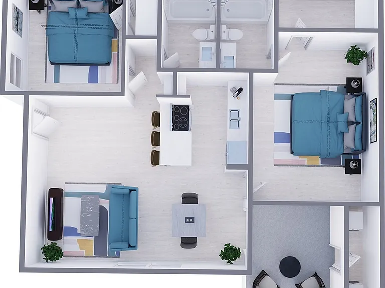 B1 Floorplan B1 Floorplan