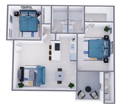 Floor plan B1 Platinum