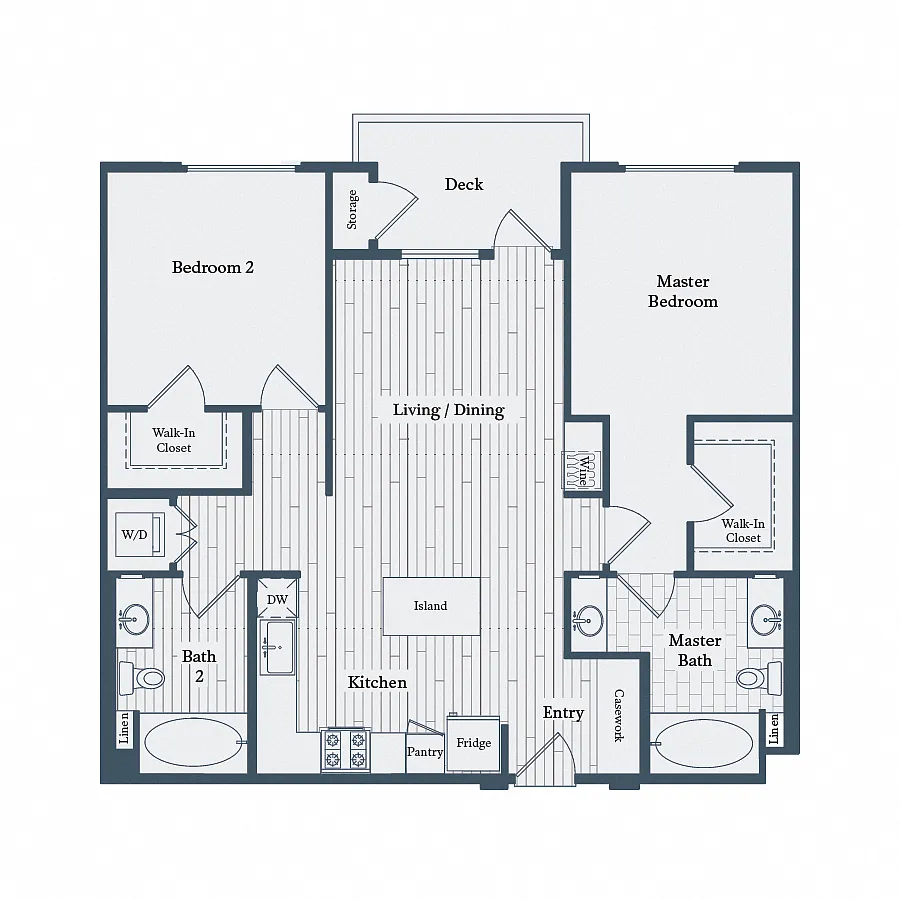 Floor plan B400