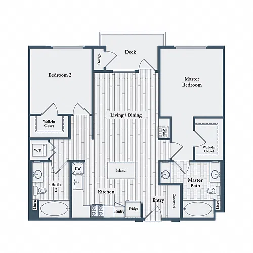 Floor plan B400