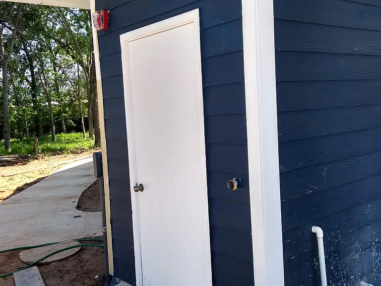 Riser room for sprinkler and alarm
