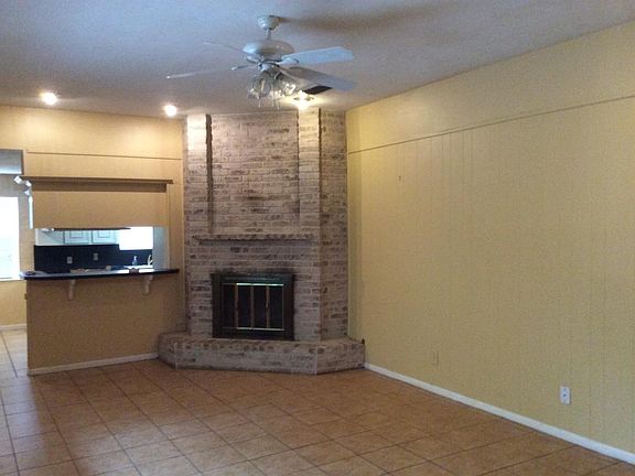 Fireplace in family room