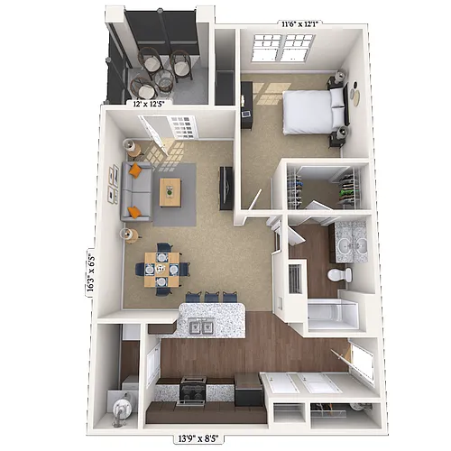 Floor plan Chancellor