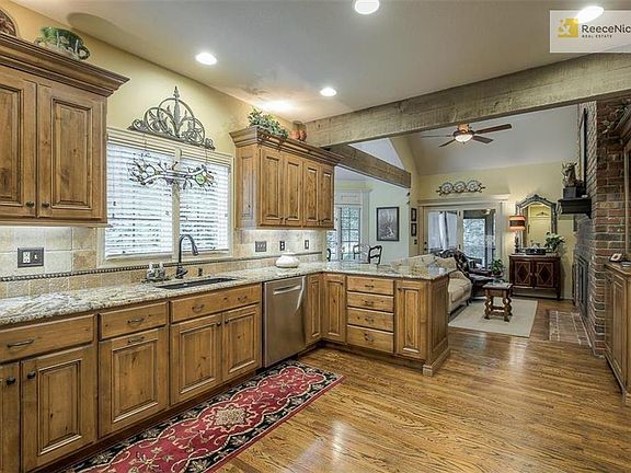 Kitchen has all new granite counter tops plus sellers have added all new cabinetry!