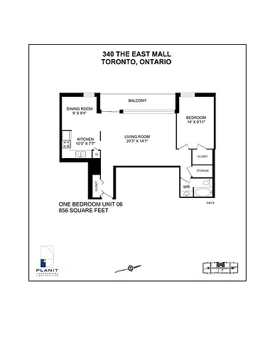 Floor plan 340-0406